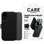 Etui CARE by PanzerGlass Feature Tango   2w1 Wallet Case MagSafe do iPhone 17 czarny