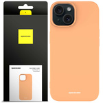 Spacecase Etui Silicone Case iPhone 15 orange