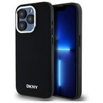 DKNY DKHMP15LPSCMCLK iPhone 15 Pro6.1" czarny/black hardcase Plain Logo MagSafe
