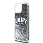 DKNY DKHCP12MLBNAEK iPhone 12/12 Pro6.1" czarny/black hardcase Liquid Glitter Big Logo