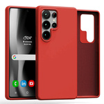 Mercury Silicone Sam S25 Ultra S938      czerwony/red