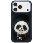 Etui Nimmy Big Eyed Pet 2.0 Panda do     iPhone 17 Pro Max czarny