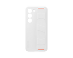 Samsung Silicone Grip Cover etui Samsung Galaxy S23 silikonowy pokrowiec z paskiem na rękę białe (EF-GS911TWEGWW)
