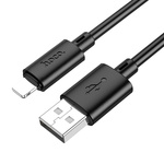 Kabel USB A do Lightning Hoco 2,4A 2 m X88 czarny