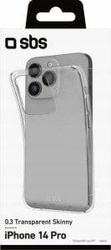 SBS Skinny Clear iPhone 14 Pro Case Transparent