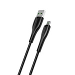 USAMS KABEL U38 MICROUSB 4A FAST CHARGE DLA OPPO 1M CZARNY