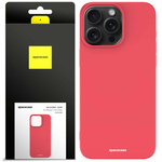 Spacecase Etui Silicone Case iPhone 15 Pro Max red