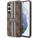 Guess GUHCS23MP4RPSW S23+ S916brązowy/brown hardcase 4G Printed Stripe