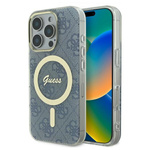 Guess GUHMP16XH4STB iPhone 16 Pro Max6.9" niebieski/blue hardcase IML 4G MagSafe