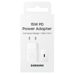 ŁADOWARKA SIECIOWA SAMSUNG EP-T1510NWE 15W  USB-C BIAŁY Box