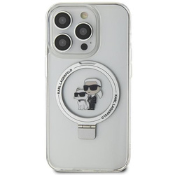 Karl Lagerfeld KLHMN61HMRSKCH iPhone 11 / Xr 6.1" white/white hardcase Ring Stand Karl&amp;Choupette MagSafe