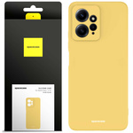 Spacecase Etui Silicone Case Redmi Note 12 4G yellow