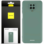 Spacecase Etui Silicone Case Redmi Note 9S/9 Pro dark green