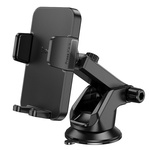 Uchwyt na telefon do samochodu uniwersalny Hoco do szyby / deski H37 czarny