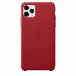 APPLE LEATHER CASE MX0F2ZM / A IPHONE 11 PRO MAX RED ORIGINAL SEAL
