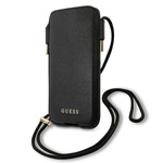 Guess Torebka GUHCP12MSAPSBK 6,1"czarny/black Saffiano