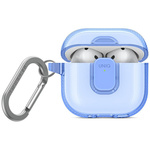 Etui UNIQ Glase Pro do AirPods 4 Lock    Case niebieski