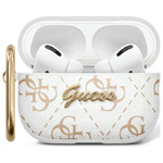 Guess GUA2PG4GPH AirPods 1/2 cover       biały/white 4G Hook