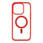 SBS Mag Frame iPhone 15 Case with MagSafe Red