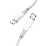 Kabel USB C do Lightning Hoco PD 3A 20W 1 m X70 biały