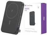 10000mAh inductive power bank wireless charging + USB-A and USB-C ports MagSafe 20W Encore Energy MD-10WA