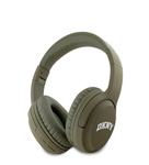 DKNY PU Leather Arch Logo Wireless Headphone Zielone