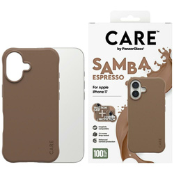 Etui CARE by PanzerGlass Fashionable     Samba MagSafe do iPhone 17 espresso