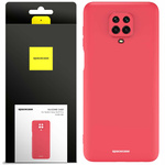 Spacecase Etui Silicone Case Redmi Note 9S/9 Pro red
