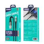 JELLICO cable B10 Micro USB 3.1A 1M Black