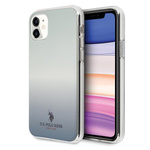 Etui U.S. Polo Assn. Gradient Pattern Collection na iPhone 11 - niebieskie