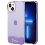 Guess GUHCP14MHGCOU iPhone 14 Plus / 15 Plus 6.7" fioletowy/purple hardcase Translucent