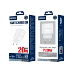 JELLICO wall charger AK200 PD 20W 1xUSB-C White