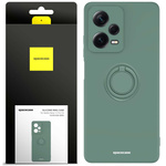 Spacecase Etui Silicone Ring Redmi Note 12 Pro 5G dark green