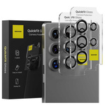 Spacecase Szkło na aparat QuickFit Camera Galaxy S25 Ultra silver