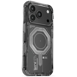 Etui Skinarma Magma do iPhone 17 Pro     Magnetic Charging grafitowy