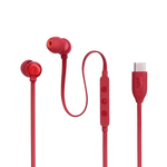 Słuchawki przewodowe JBL Tune 310C Czerwone