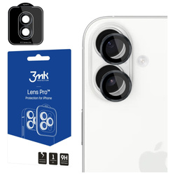 Ochrona na obiektyw aparatu 3MK Lens     Protection Pro do Apple iPhone 17 czarny