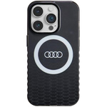 Etui Audi IML Big Logo MagSafe na iPhone 14 Pro - czarne