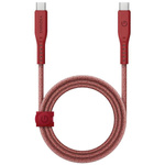 ENERGEA kabel Flow USB-C - USB-C1.5m czerwony/red 240W 5A PD Fast Charge