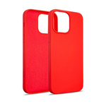 Beline Etui Silicone iPhone 15 Pro Max 6,7" czerwony/red
