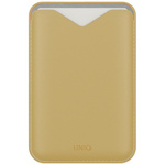 Magnetyczny portfel UNIQ Lyden Evo       stojak na telefon żółty