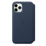 APPLE LEATHER FOLIO IPHONE 11 PRO SEA BLUE MY1L2ZM/A ORYGINALNA PLOMBA