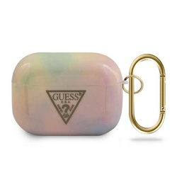 Guess GUACAPTPUMCGG01 AirPods Pro coverróżowy/pink Tie & Dye Collection