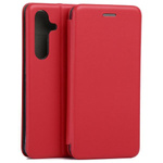 Beline Etui Book Magnetic Samsung S25    czerwony/red