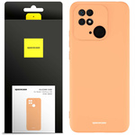 Spacecase Etui Silicone Case Redmi 10C/Poco C40 orange