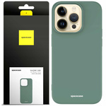 Spacecase Etui Silicone Case iPhone 14 Pro Max dark green