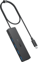 Anker Adapter Macbook Pro Z Wieloma Portami USB 3.0 OTG 5 Gb/s Ultra Cienki Kabel 20 cm