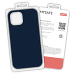 MYSAFE SILICONE CASE IPHONE 12/12 PRO DEEP BLUE BOX