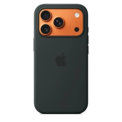 iPhone 17 Pro Silicone Case with MagSafe – Black MGFK4ZM/A open package