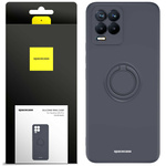 Spacecase Etui Silicone Ring Realme 8/8 Pro black